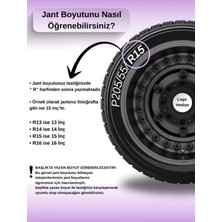 CVL Auto Market   Toyota Corolla 15 Inç Jant Kapağı Amblemli Gri [4 Adet Kapak] 124  CVL-ADT7695