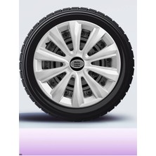 CVL Auto Market   Volkswagen 15 Inç Jant Kapağı Amblemli Gri [4 Adet Kapak] 117  CVL-ADT675
