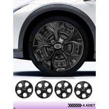 CVL Auto Market   Hyundai I20 15 Inç Jant Kapağı Amblemli Piano Black [4 Adet Kapak] 212  CVL-ADT9623