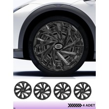 CVL Auto Market   Hyundai Excel 14 Inç Jant Kapağı Amblemli Piano Black [4 Adet Kapak] 216  CVL-ADT5588