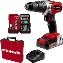 Einhell Te-Cd 18/2 Li-I +22 (1x2,5 Ah), Akülü Darbeli Vidalama Seti