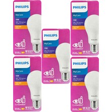 (5 adet) Philips 13W SARI IŞIK E27 DUYLU (Kalın Duy) LED Ampul