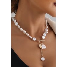 Chibago 45 cm Göz Alıcı Sentetik İnci Kolye