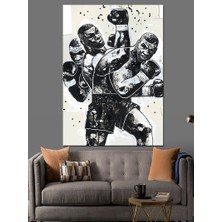 Mike Tyson  Dekoratif Kanvas - Mdf Ahşap Tablo