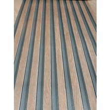 Kms Home Çıta Görünümlü ( 53  cm  x 10 Mt) Silinebilir Duvar Kağıdı 5 M²
