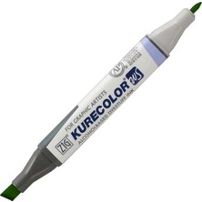 Zig Kurecolor KC-3000N Twin Ws Çift Taraflı Grafik Marker Kalem Light Green 504
