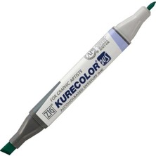 Zig Kurecolor KC-3000N Twin Ws Çift Taraflı Grafik Marker Kalem Turquoise Green 534