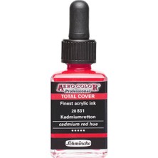 Schmincke Aero Color Professional 28ML Total Cover Cadmium Red Hue 831