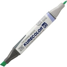 Zig Kurecolor KC-3000N Twin Ws Çift Taraflı Grafik Marker Kalem Green Shadow 520