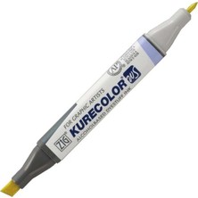 Zig Kurecolor KC-3000N Twin Ws Çift Taraflı Grafik Marker Kalem Pale Yellow 100