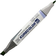 Zig Kurecolor KC-3000N Twin Ws Çift Taraflı Grafik Marker Kalem Deep Green 567