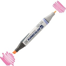 Zig Kurecolor KC-3000N Twin Ws Çift Taraflı Grafik Marker Kalem Light Pink 222