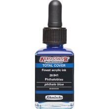 Schmincke Aero Color Professional 28ML Total Cover Phthalo Blue 841