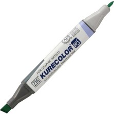 Zig Kurecolor KC-3000N Twin Ws Çift Taraflı Grafik Marker Kalem Emerald Green 553