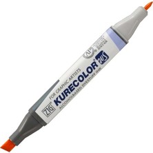 Zig Kurecolor KC-3000N Twin Ws Çift Taraflı Grafik Marker Kalem Cadmium Orange 406