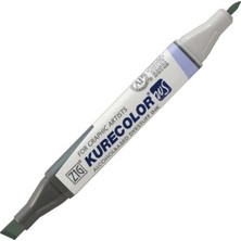 Zig Kurecolor KC-3000N Twin Ws Çift Taraflı Grafik Marker Kalem Light Gray 801