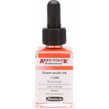 Schmincke Aero Color Professional 28ML Red Orange 205