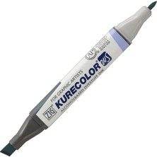 Zig Kurecolor KC-3000N Twin Ws Çift Taraflı Grafik Marker Kalem Green Gray 2 842