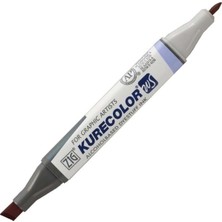 Zig Kurecolor KC-3000N Twin Ws Çift Taraflı Grafik Marker Kalem Deep Red 268