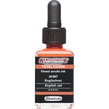 Schmincke Aero Color Professional 28ML Total Cover English Red 867