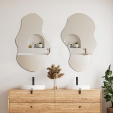 Cg Home Dalga Ayna, Asimetrik Ayna, Duvar Aynası, Konsol Aynası, Lavabo Aynası, Pinterest Ayna, Holl Aynası