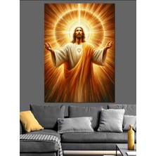 Kahve Temalı Dekoratif Kanvas - Mdf Ahşap Tablo