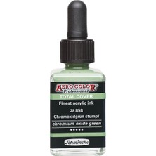 Schmincke Aero Color Professional 28ML Total Cover Chromium Oxide Green 858