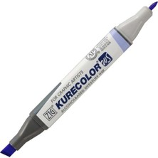 Zig Kurecolor KC-3000N Twin Ws Çift Taraflı Grafik Marker Kalem Cornflower Blue 364