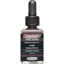 Schmincke Aero Color Professional 28ML Total Cover Vandyke Brown 869