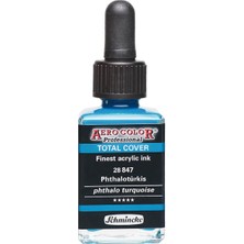 Schmincke Aero Color Professional 28ML Total Cover Phthalo Turquoise 847