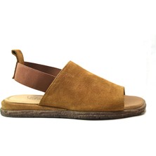 Beety 169.744-2 Hakiki Soft Deri Nubuk Anatomik Kadın Sandalet