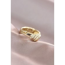 Moco Gold Metal Kadın Yüzük