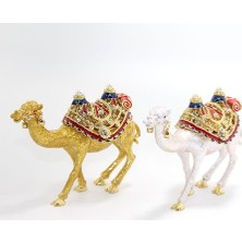 Periboia Swarovski Taşlı Tekli Deve Figürü Model 8
