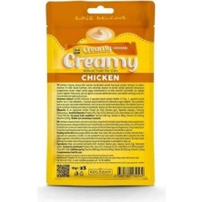 Delibon Creamy Tavuklu Sıvı Kedi Ödül Maması 5X15 gr