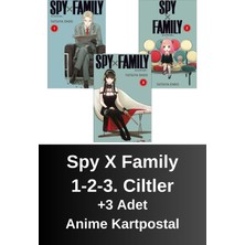 Spy x Family 1-2-3. Ciltler (3 Kitap) | Anime Kartpostallar