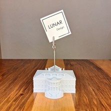 Beyaz Saray Notluk / Not Tutacağı / Krokodil Notluk / Lunar Design