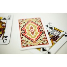 Angora Kem Kutulu Plastik Iskambil Oyun Kartı Çift Deste - Plastic Playing Cards Double Deck (Siyah)