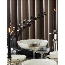 Luxury Bone Luz Salata Kasesi 25 cm Platin 1 Adet
