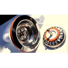 Store Sifon Süzgeci 8 mm Üniversal Paslanmaz Çelik Üst Izgara Çöp Süzgeci (2)