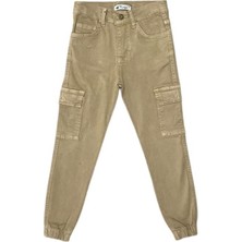 Rindo Kids Kargo Cepli Gabardin Pantolon