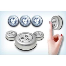 Teknotrust Ev Banyo Ofis Lavabo Dokunmatik Spot Lamba Işık Lamba 3 Adet