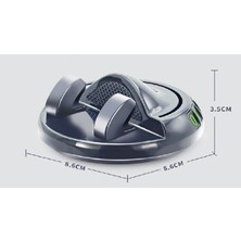 Araç Telefon Tutucu 360° Dönebilen Yapışkanlı Numaratörlü