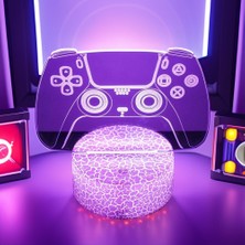 De Beers Neon Gamer 3D Lamba LED Gece Lambası Oyun Kurulumu Rgb Çocuk Lambaları Oyuncu Odası Dekorasyonu Yatak Odası Masa Lambası Kişiselleştirilmiş Hediyeler (Yurt Dışından)