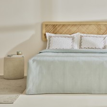 Karaca Home Roshell %100 Pamuk Çift Kişilik Pike Takımı Adaçayı