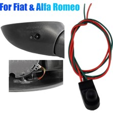 Steldalar Fiat 500 Için 500X 500L Punto Alfa Romeo 05-18 Dış Ortam Sıcaklığı Sensörü Kapı Aynasının Altında (Yurt Dışından)
