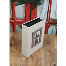 Nrcn  Koton Desenli 13X18CM 100'LÜK Fotoğraf Albümü Krem