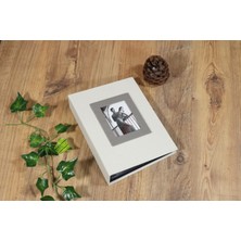 Nrcn  Koton Desenli 13X18CM 100'LÜK Fotoğraf Albümü Krem