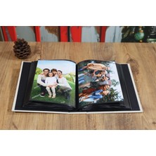 Nrcn  Koton Desenli 13X18CM 100'LÜK Fotoğraf Albümü Krem