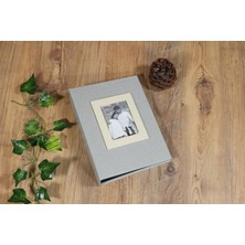 NRCN Fotoğraf Albümü 13x18 cm 100'lük Koton Desenli Vizon