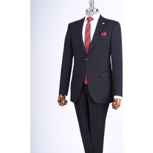 SLİM FİT CEKET PANTALON TAKIM ELBİSE SİYAH T13567